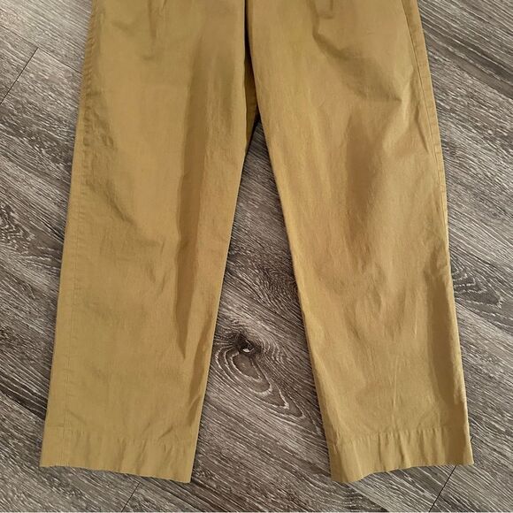 Etro Milan Tan Khaki Pleat Front Pants - Picture 2 of 8